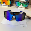 Óculos Esportivo Áurea Azul/Preto UV400