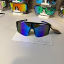 Óculos Esportivo Áurea Azul/Preto UV400