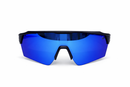 Óculos Esportivo Áurea Preto Azul Escuro UV400