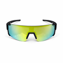 Óculos Esportivo Áurea Preto/Verde Espelhado UV400 Polarizado