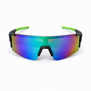 Óculos Esportivo Áurea Preto/Verde UV400