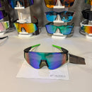 Óculos Esportivo Áurea Preto/Verde UV400