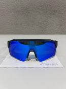 Óculos Esportivo Áurea Preto Azul Escuro UV400